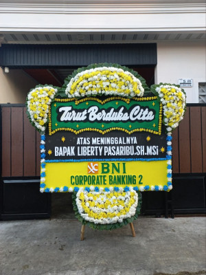 Papan Bunga Duka di Nogi
