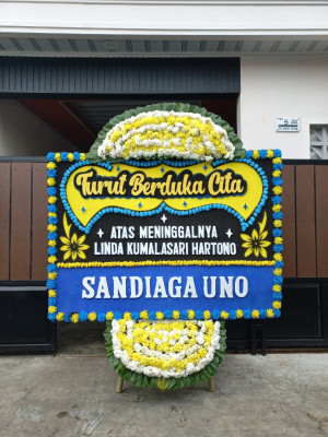 Papan Bunga Duka di Nogi